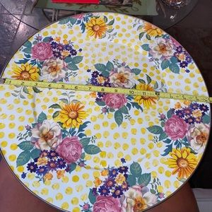 Mackenzie Childs Buttercup Platter